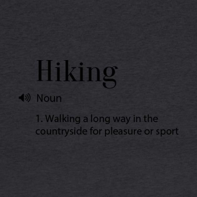 Hiking Definition by yassinebd